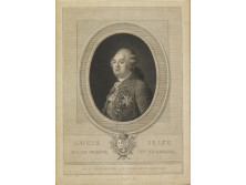XVI. Lajos 18 századi rézmetszet