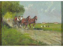Pusztai kocsikázás