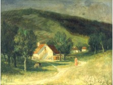 "Pécsi táj" 1954
