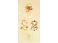 Kínai holdújévi jókívánságok és jelképek 1907